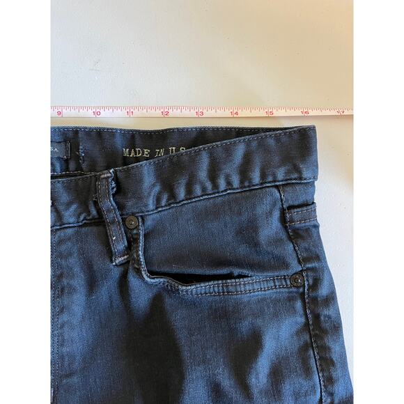 John Varvatos Wight Dark Wash Button Fly Skinny Jeans 32x32 - Picture 10 of 12